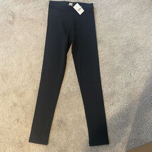 NWT J Crew Crewcuts Black Leggings Girls Size 12